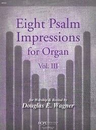 Eight Psalm Impressions, Vol. 3 Organ sheet music cover Thumbnail